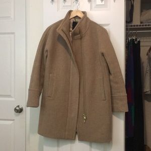 Camel wool coat